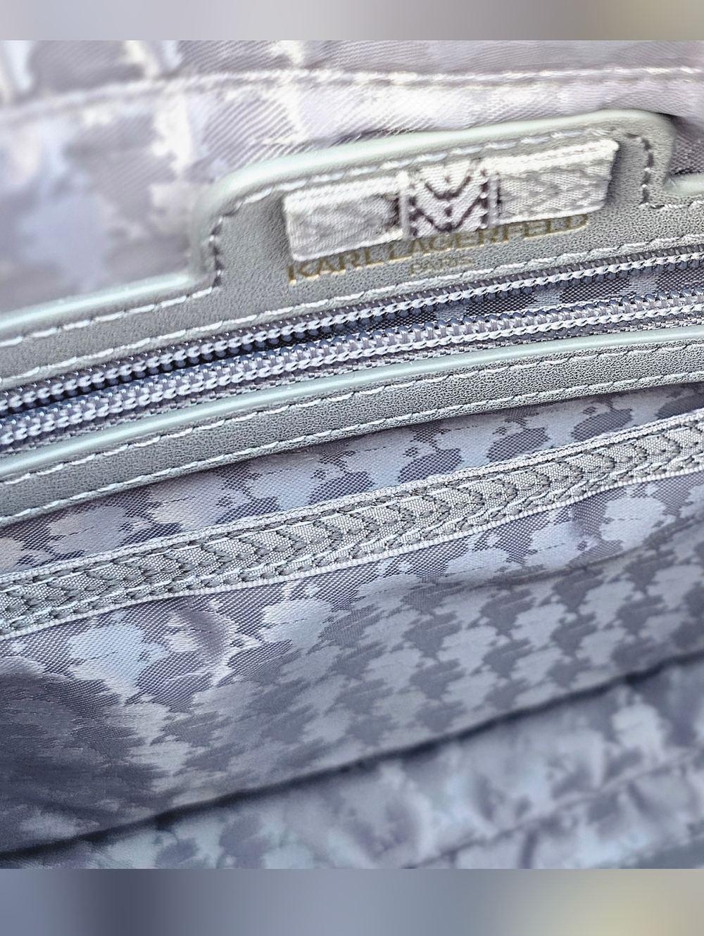 Karl Lagerfeld Paris Marselle Satchel - Picture 8 of 10